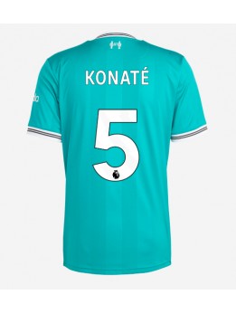 Billige Liverpool Ibrahima Konate #5 Tredjedrakt 2025-26 Kortermet